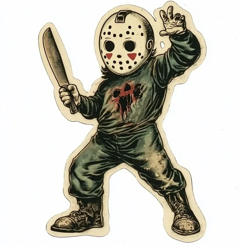 Halloween Retro Stickers