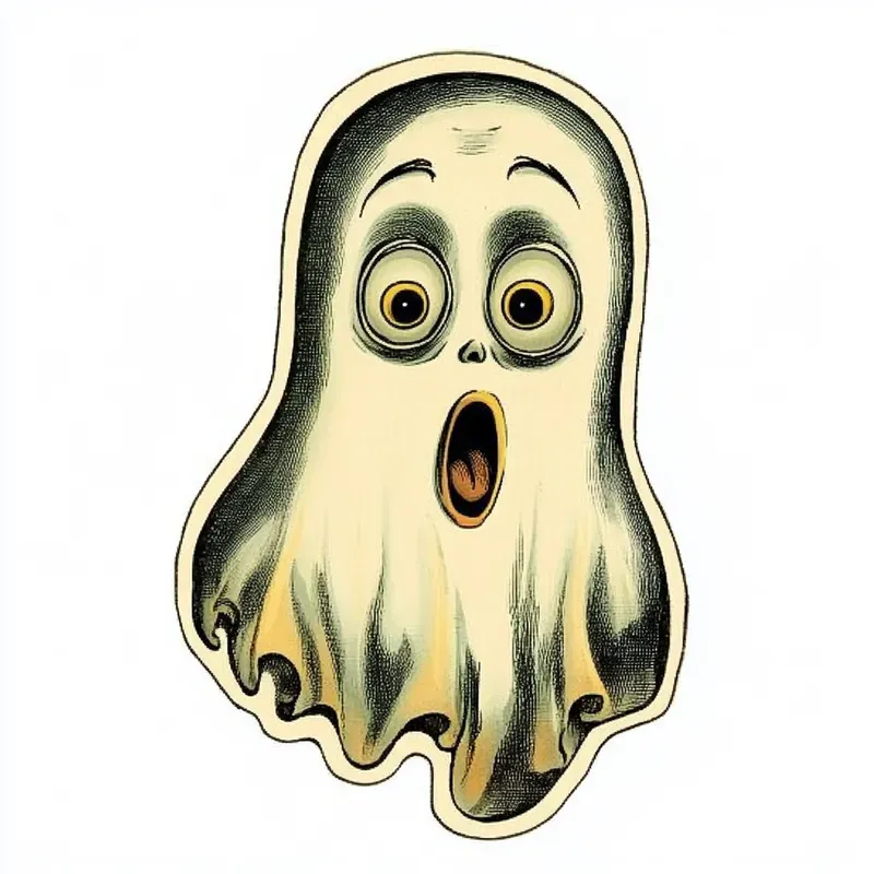 Halloween Retro Stickers