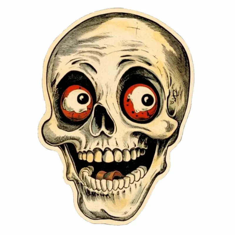 Halloween Retro Stickers