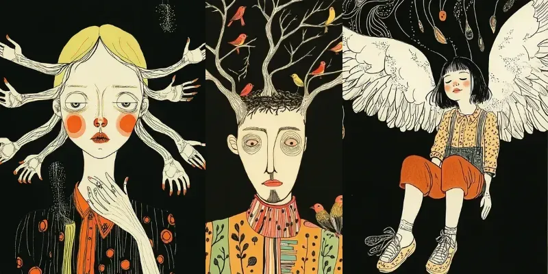 Creepy Weird Surreal Art generated by undefined