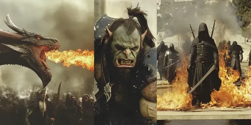 1980s Dark Fantasy Dvd Screengrabs generated by undefined