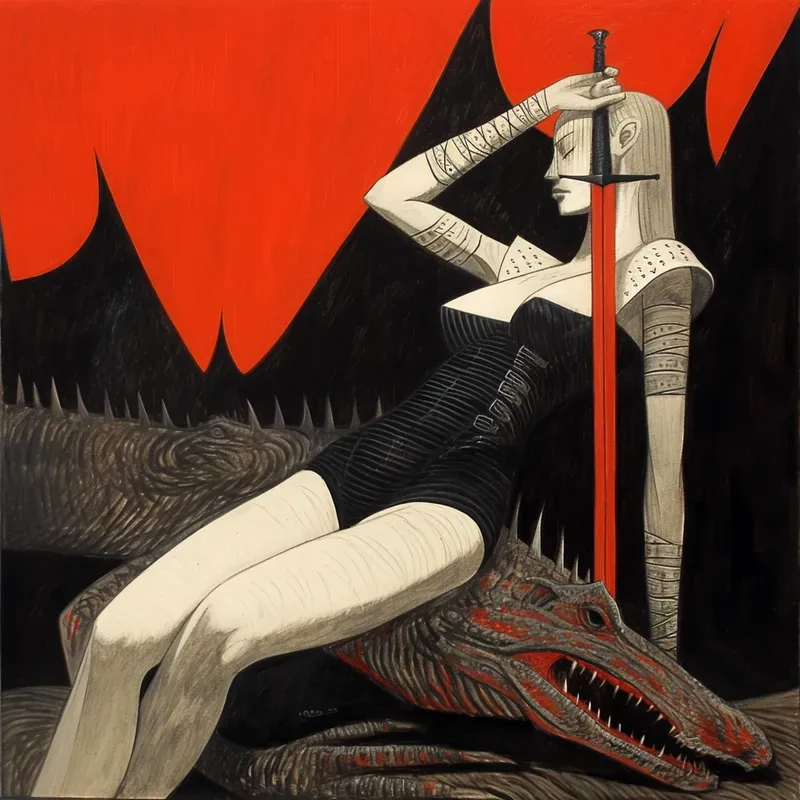 Dark Souls Retro Fantasy Art