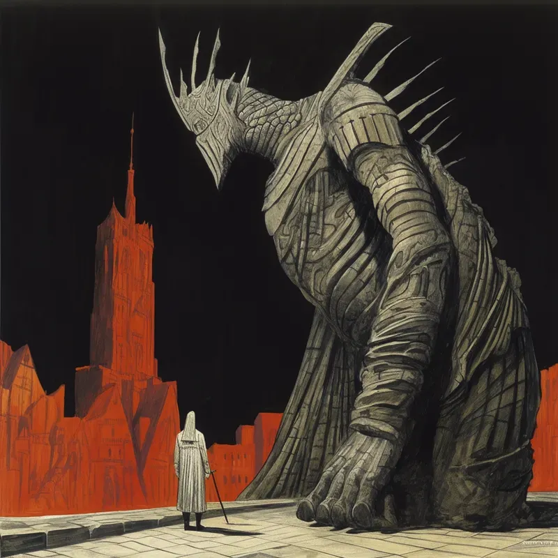 Dark Souls Retro Fantasy Art
