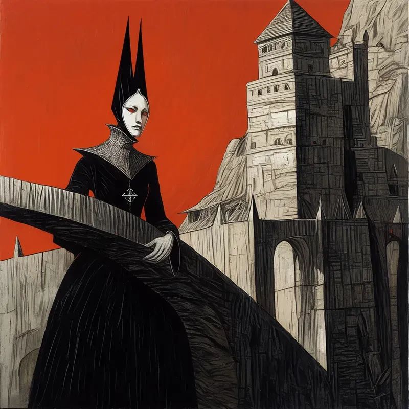 Dark Souls Retro Fantasy Art