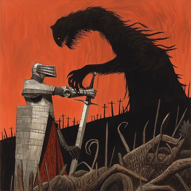 Dark Souls Retro Fantasy Art