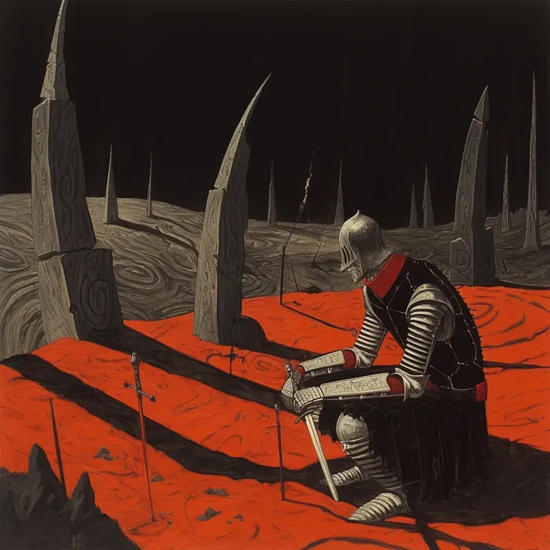 Dark Souls Retro Fantasy Art