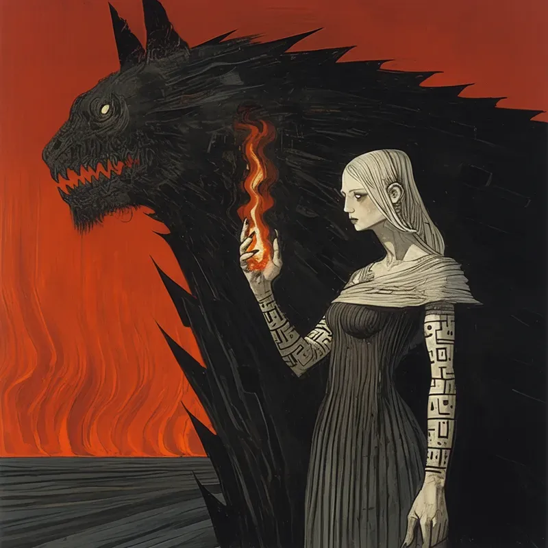 Dark Souls Retro Fantasy Art