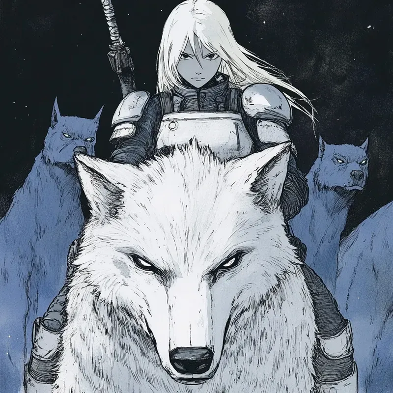 Retro Isekai Fantasy Anime Art