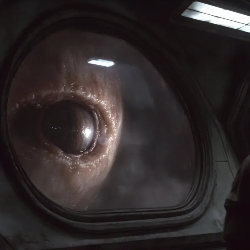 Space Horror Retro Footages