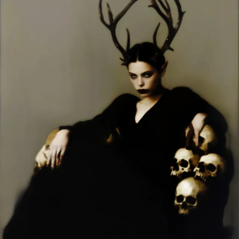 Blurred Dark Surrealism Art