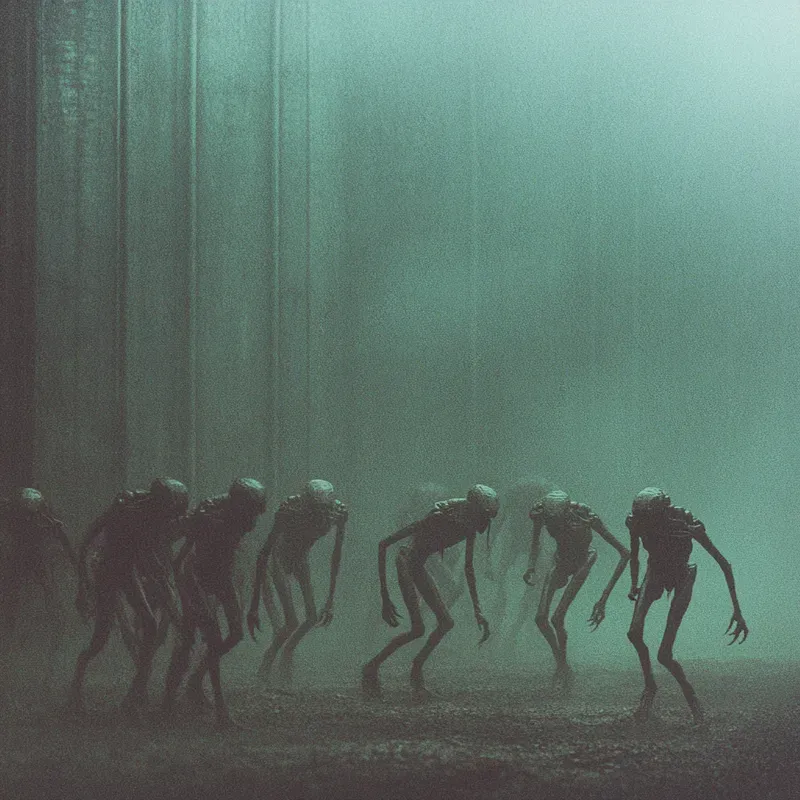 Muted Horror Cinematic Stills