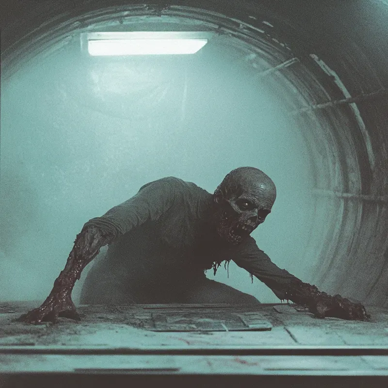 Muted Horror Cinematic Stills