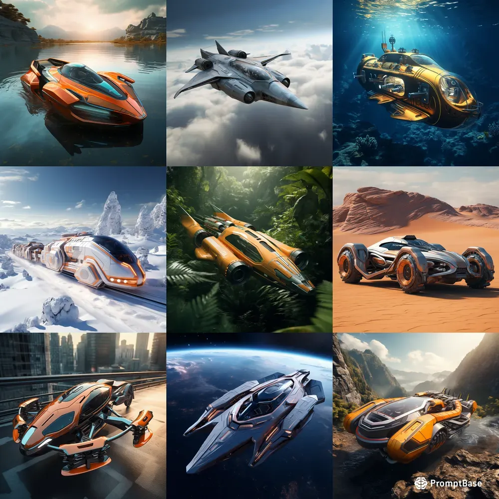 Futuristic Vehicles