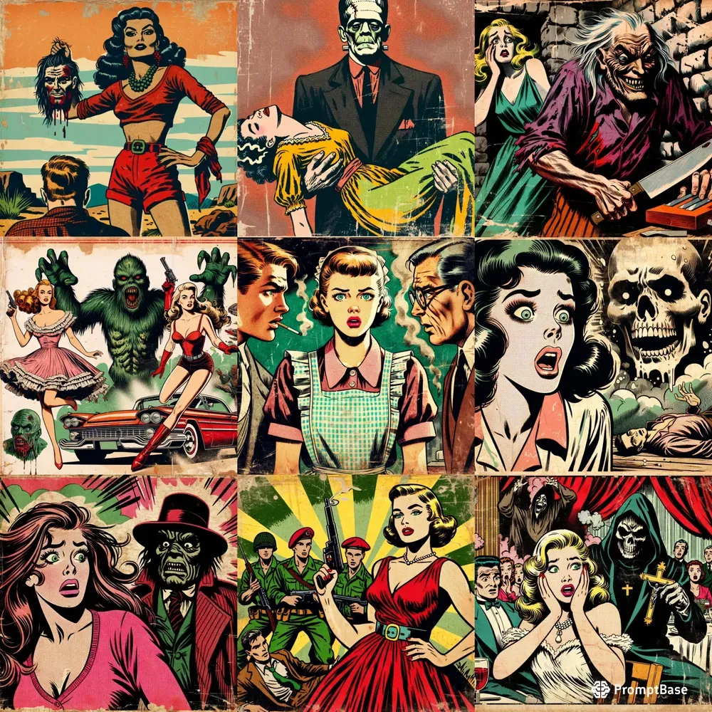 70s Horror Comics