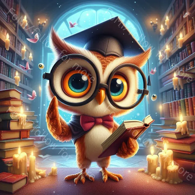 Whimsical Pixar Style Animal Characters