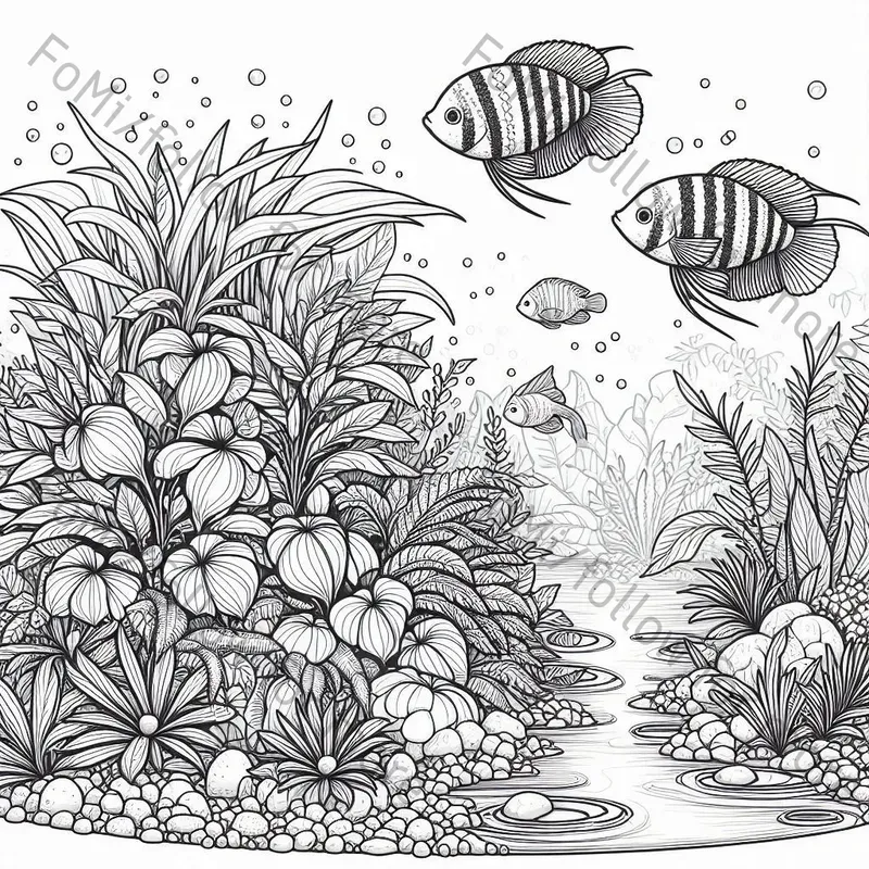 Miniature World Wonders Coloring Pages