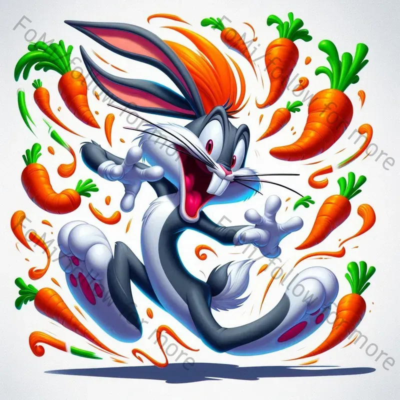 Printable Wacky Cartoon Characters