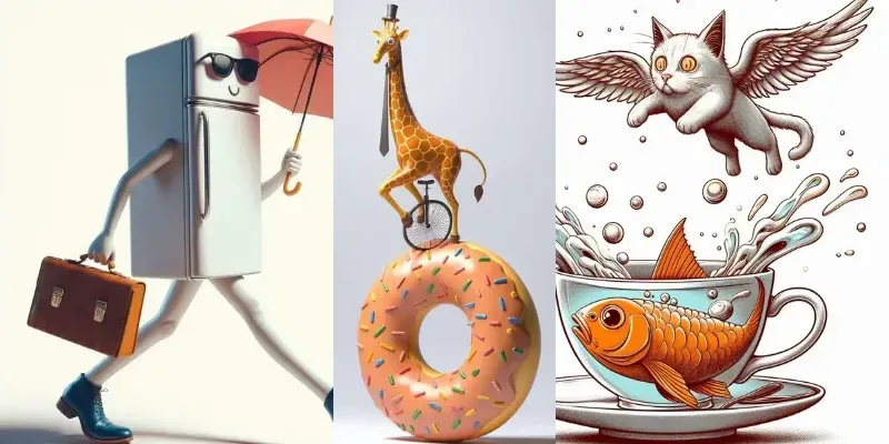 Printable Surreal Comedy Designs generated by undefined