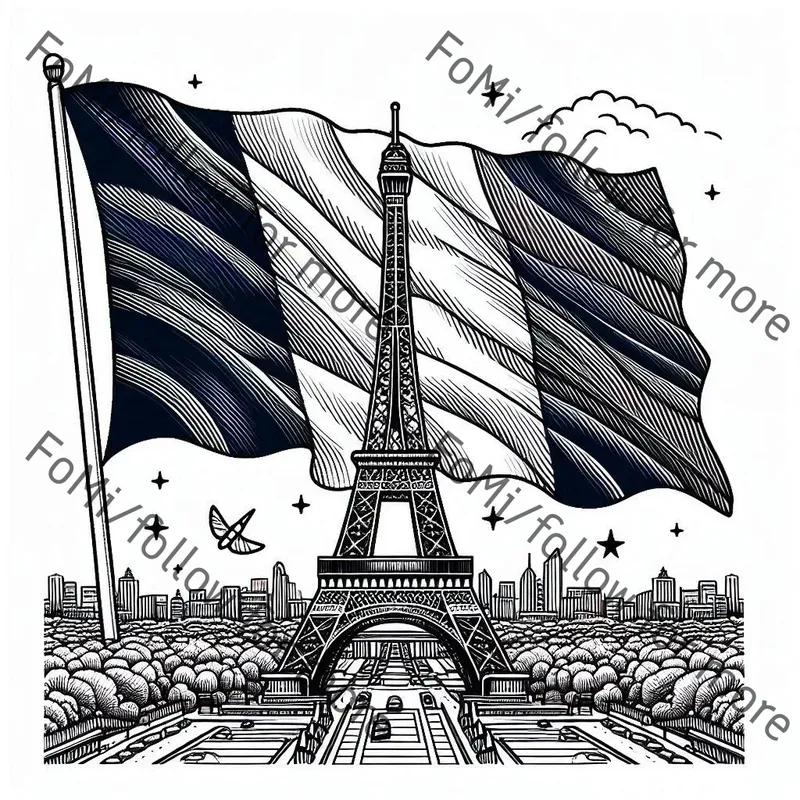 Flags And Culture Coloring Pages