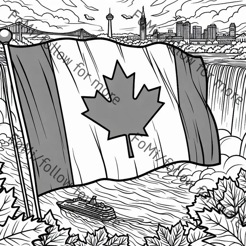 Flags And Culture Coloring Pages