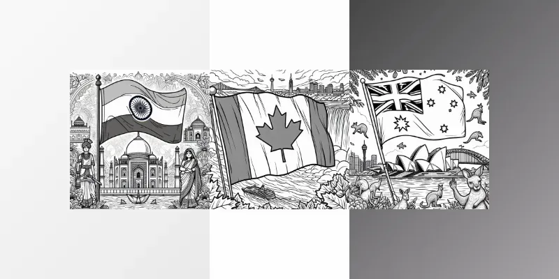 Flags And Culture Coloring Pages generated by undefined