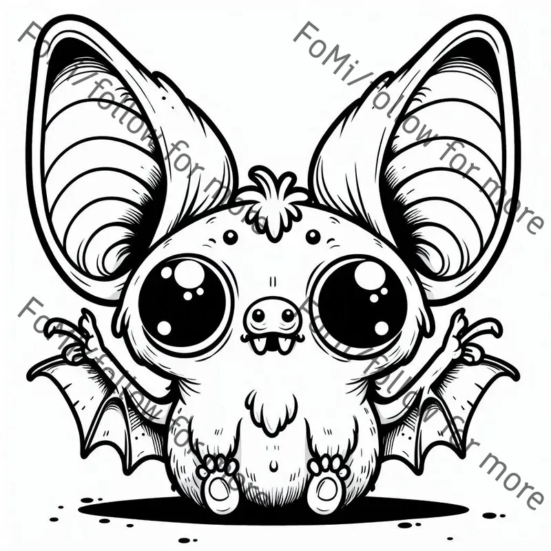 Weird And Cute Coloring Page Collections