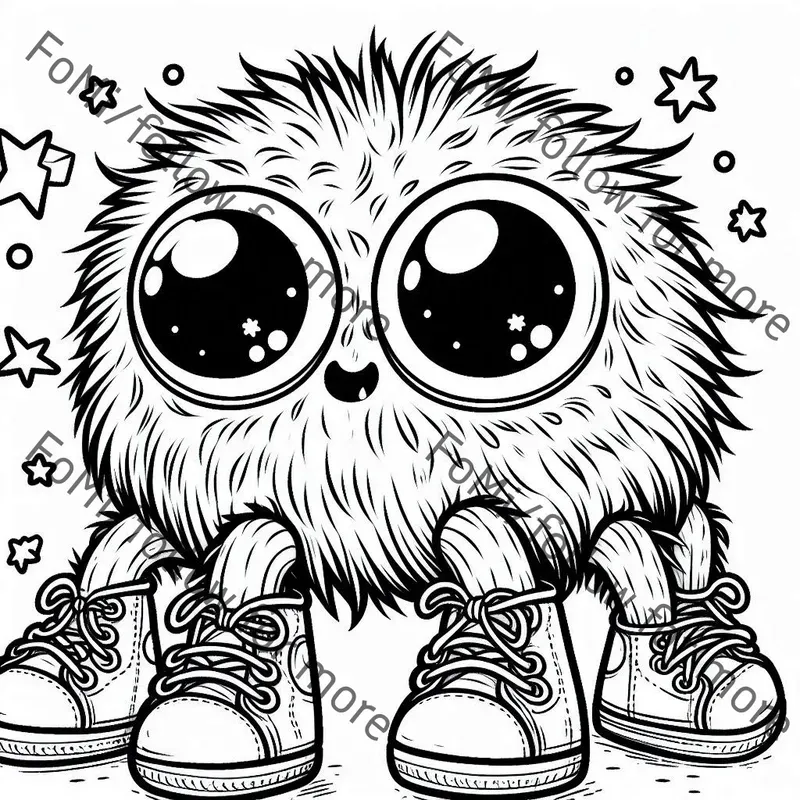 Weird And Cute Coloring Page Collections