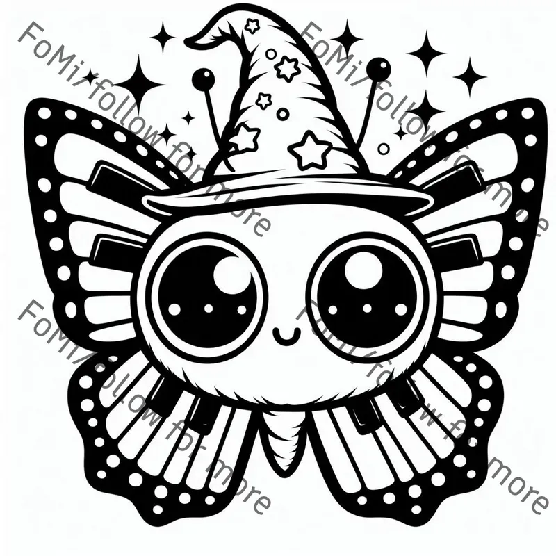 Weird And Cute Coloring Page Collections
