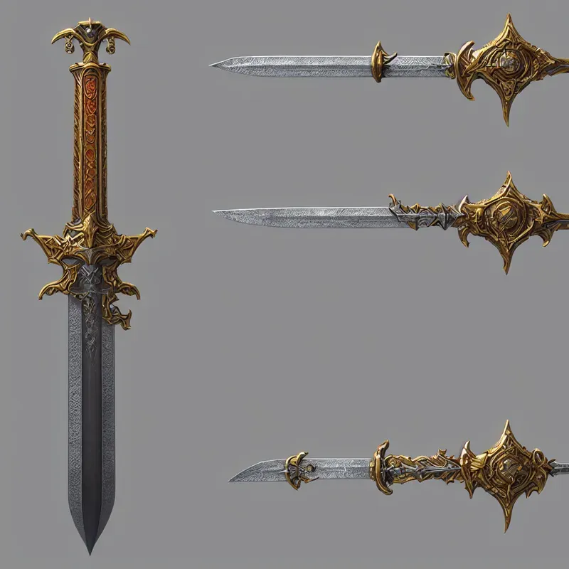 Weapons And Armor Game Assets