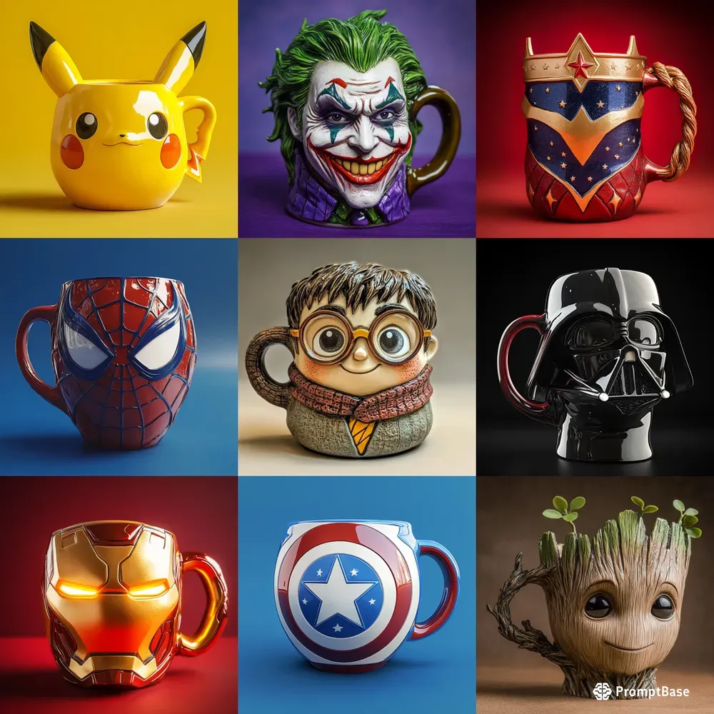 Your Own Character Coffee Mugs