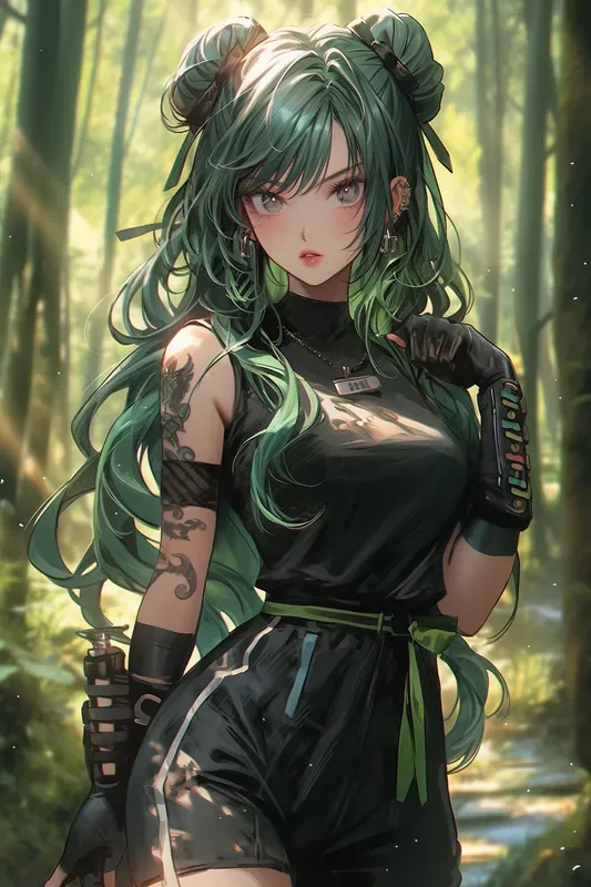 Warrior Anime Girls