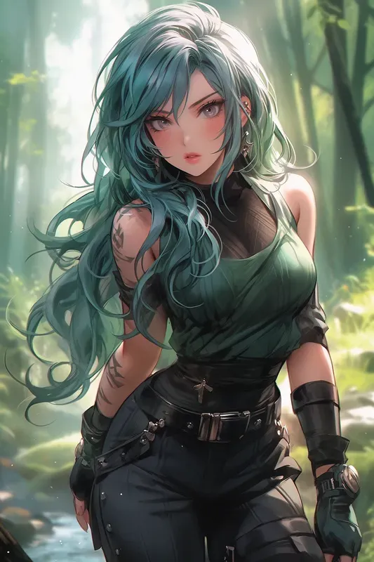 Warrior Anime Girls