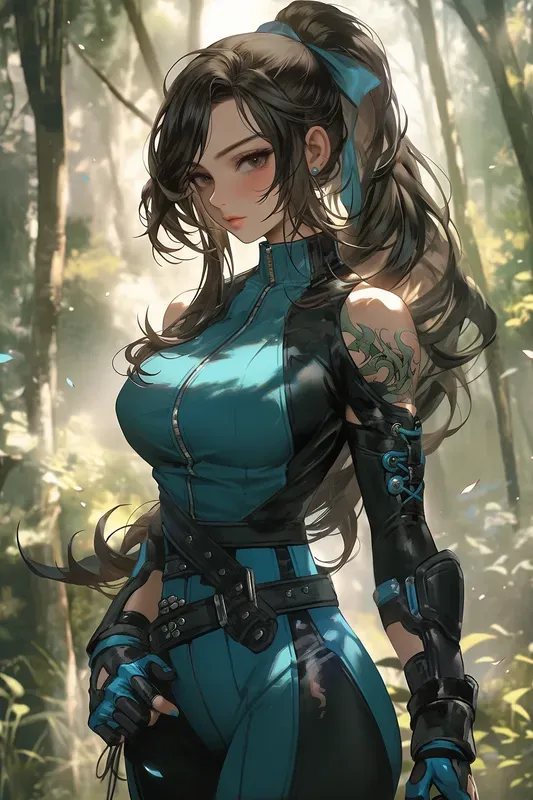 Warrior Anime Girls
