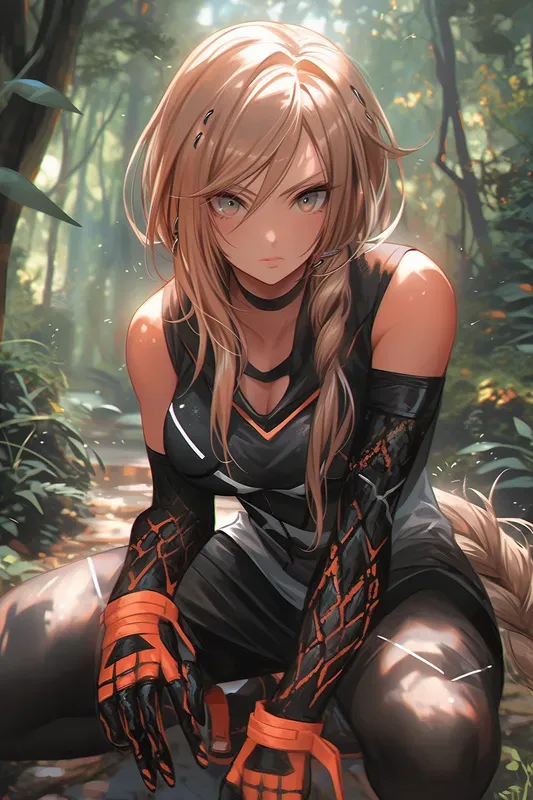 Warrior Anime Girls