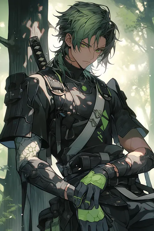 Warrior Anime Boys