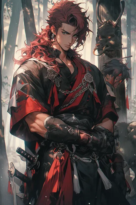 Warrior Anime Boys