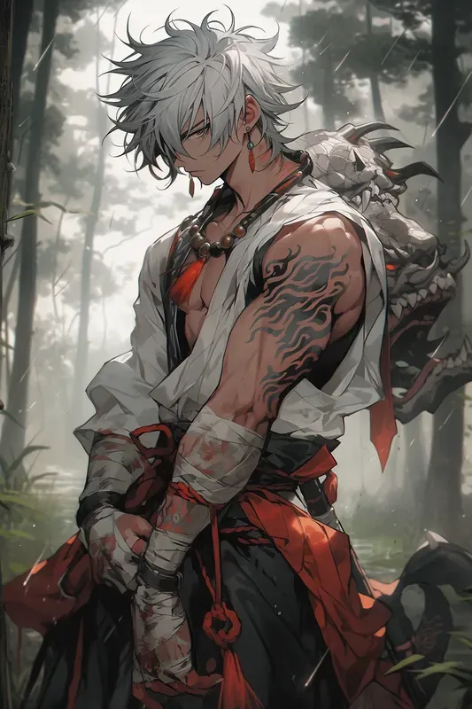 Warrior Anime Boys
