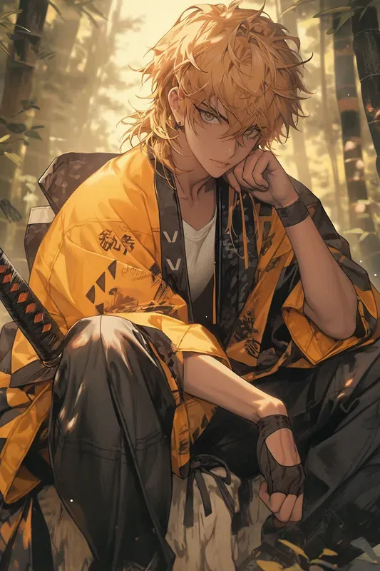 Warrior Anime Boys