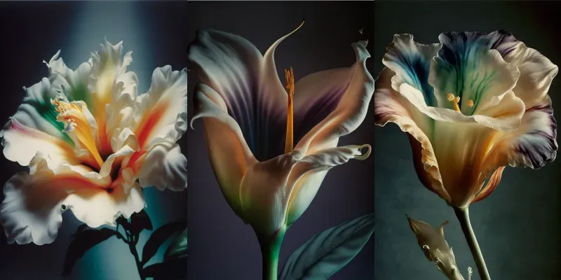Striking And Serene Flower Photographs generated by undefined