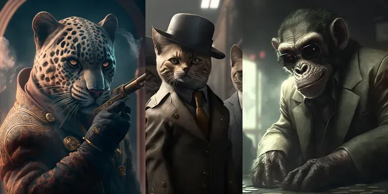 Mafioso Animals generated by undefined