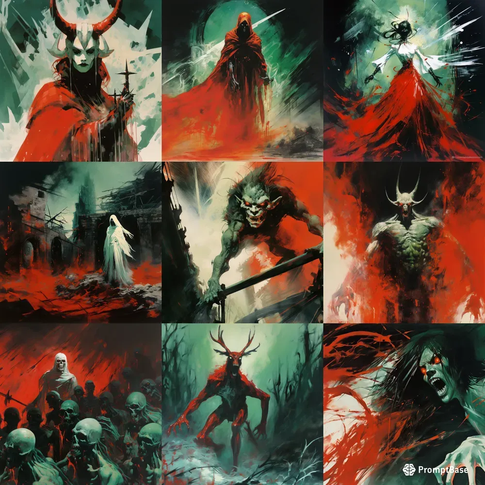 Classic Horror Paintings