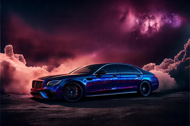 Cosmic Realistic Cars