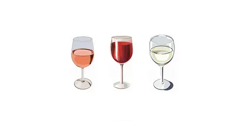 Wine Menu Illustrations generated by dalle