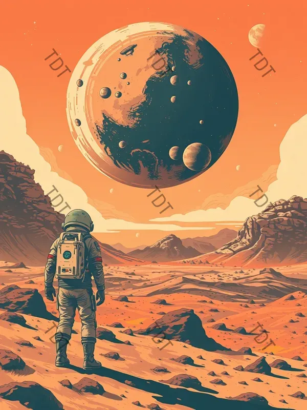 Vintage Scifi Book Cover Art