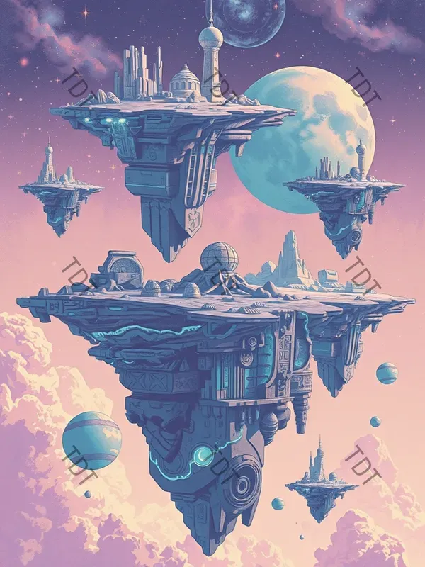 Vintage Scifi Book Cover Art
