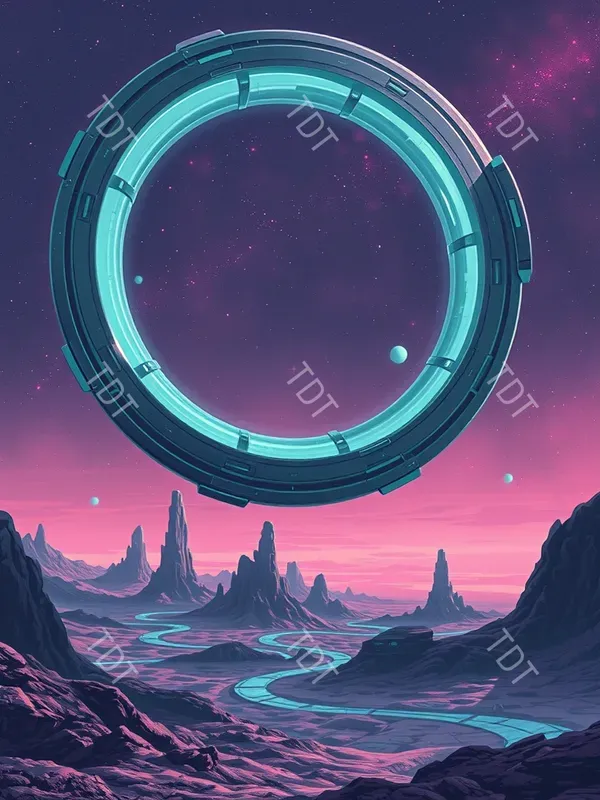 Vintage Scifi Book Cover Art