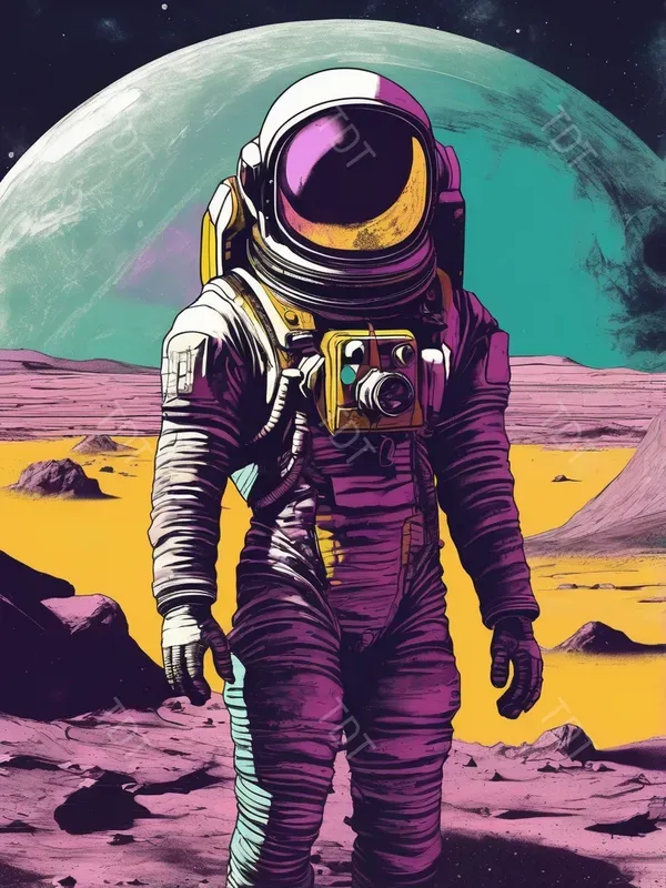 Retro Scifi Illustrations