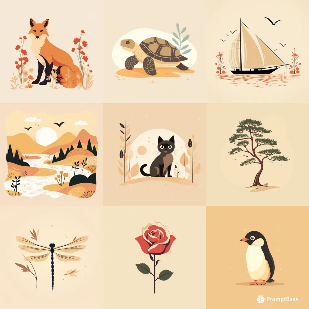 Soft Vector Illustrations