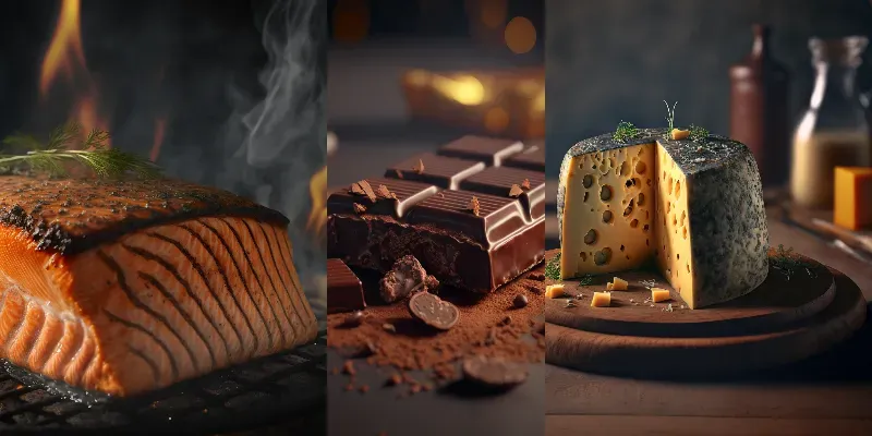 Ultra-realistic Food Photographs generated by undefined