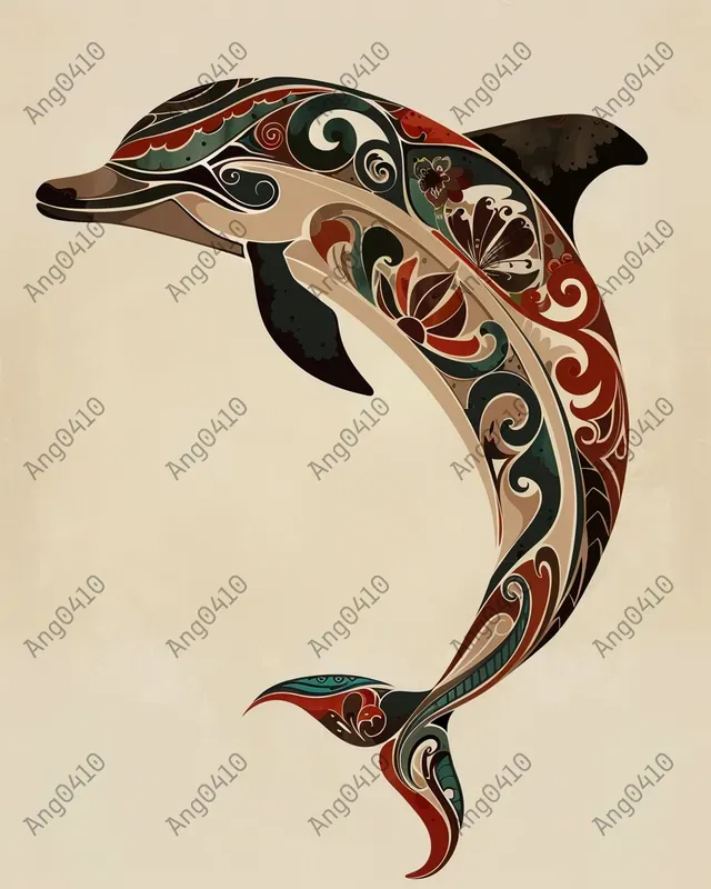 Scandinavian Folk Art Based On Animals
